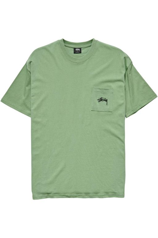 Stussy Mens Design Labs SS T Shirt Green - MVCFI5396